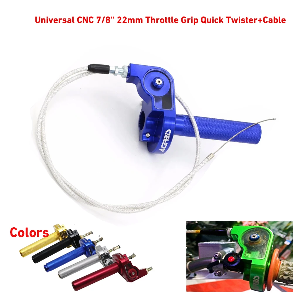 Универсальный мото ATV 7/8 ''22 мм ручка дроссельной заслонки с ЧПУ Quick Twister + кабель для руля Acerbs Honda CRF250 CRF230 CRF125 CRF50 CRF150
Универсальный мото ATV 7/8 ''22 мм ручка дроссельной заслонки с ЧПУ Quick Twister + кабель для руля Acerbs Honda CRF250 CRF230 CRF125 CRF50 CRF150