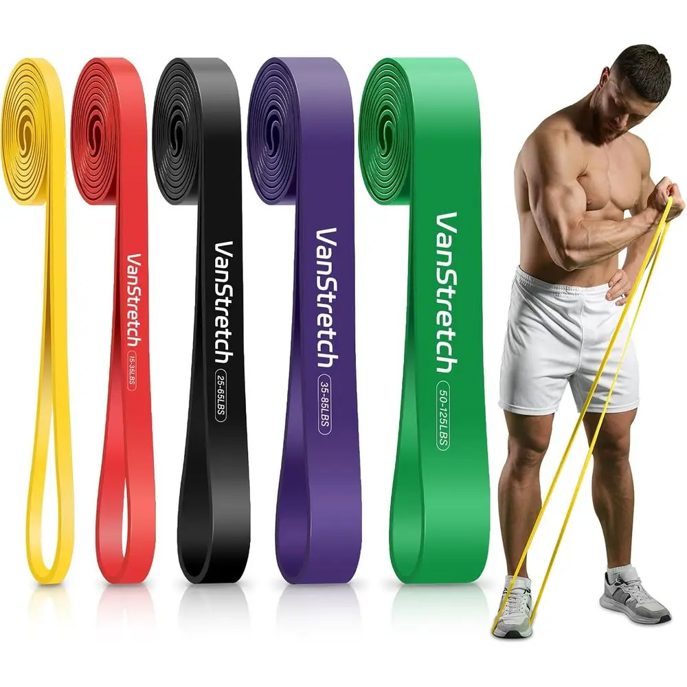 5-Level Elastic Resistance Bands Set for Men & Women - Ideal for Home Workouts, Training, and Physical Therapy
5-Level Elastic Resistance Bands Set for Men & Women - Ideal for Home Workouts, Training, and Physical Therapy