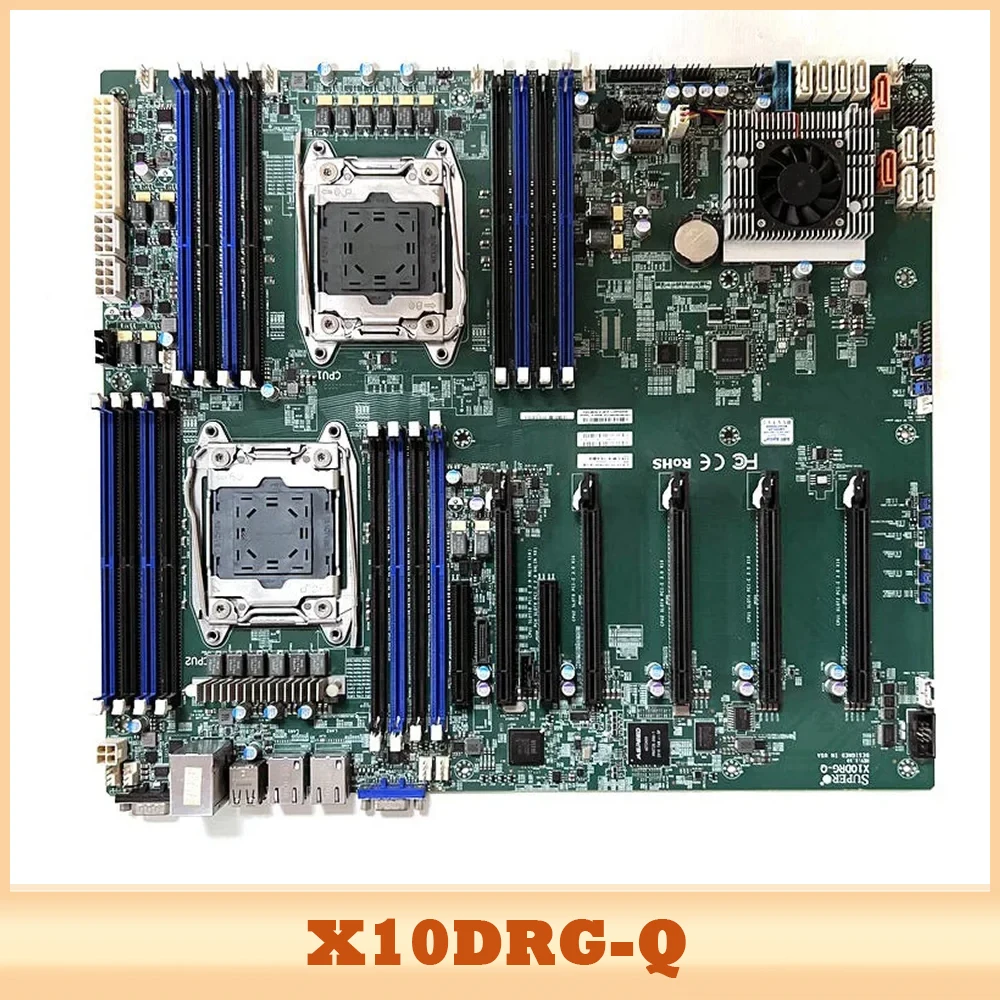 Серверная материнская плата X10DRG-Q для Supermicro X99 C612 2011-3 V3 V4 DDR4
Серверная материнская плата X10DRG-Q для Supermicro X99 C612 2011-3 V3 V4 DDR4