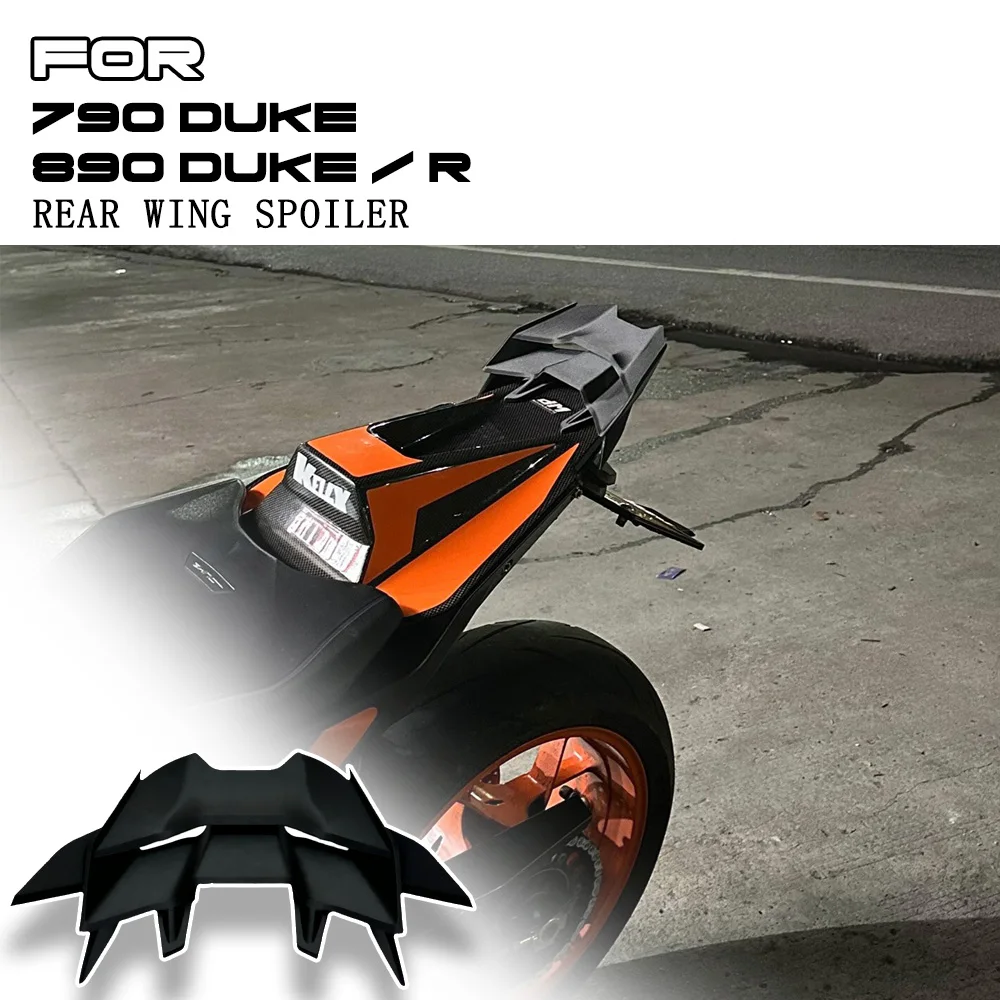 For 790 DUKE 890 DUKE / R Motorcycle Rear Tail Wing 790duke Rear Spoiler Tail Fixed Wing Accessories
For 790 DUKE 890 DUKE / R Motorcycle Rear Tail Wing 790duke Rear Spoiler Tail Fixed Wing Accessories