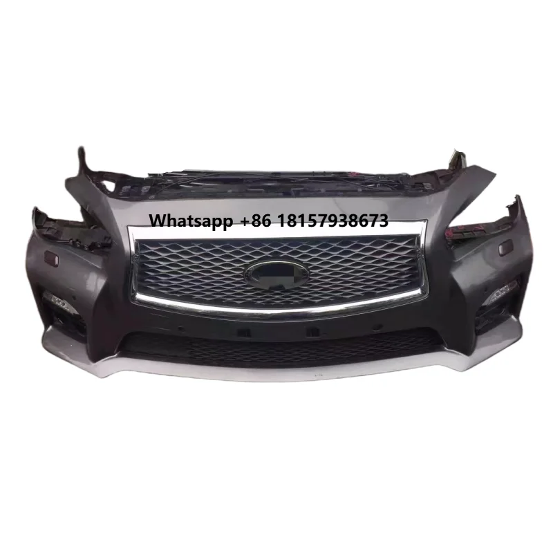For Infiniti QX50 QX60 QX70 QX80 Car Bumper Assembly Including Radiator Headlights Grille Fender Hood Radar Sensor
For Infiniti QX50 QX60 QX70 QX80 Car Bumper Assembly Including Radiator Headlights Grille Fender Hood Radar Sensor