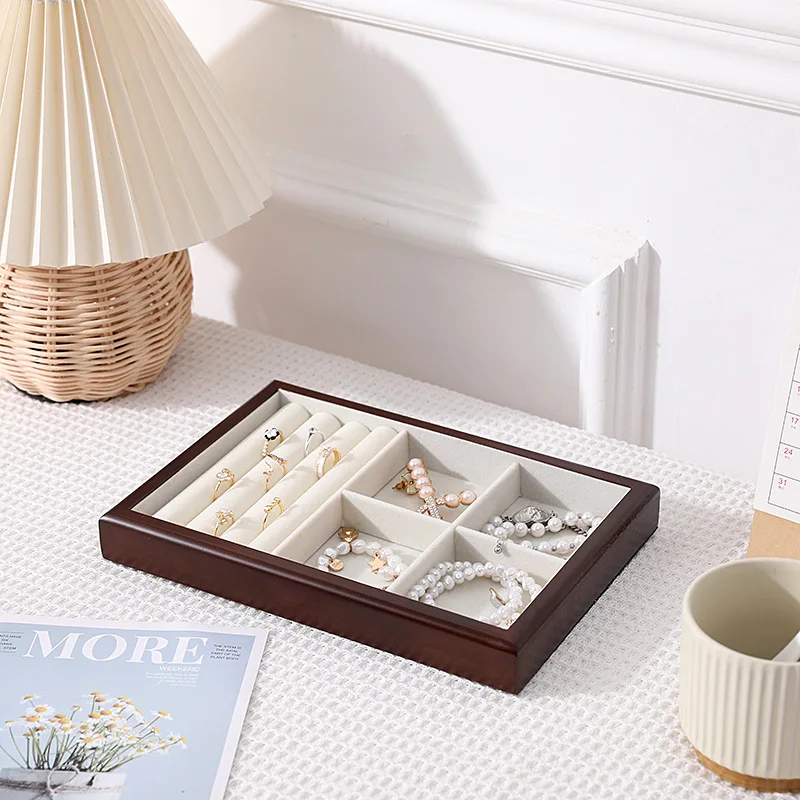 Mutihome 2026 Fashion European Retro Jewelry Props Wooden Jewelry Box Tray Jewelry Ring Necklace Display Jewelry Storage Box
Mutihome 2026 Fashion European Retro Jewelry Props Wooden Jewelry Box Tray Jewelry Ring Necklace Display Jewelry Storage Box