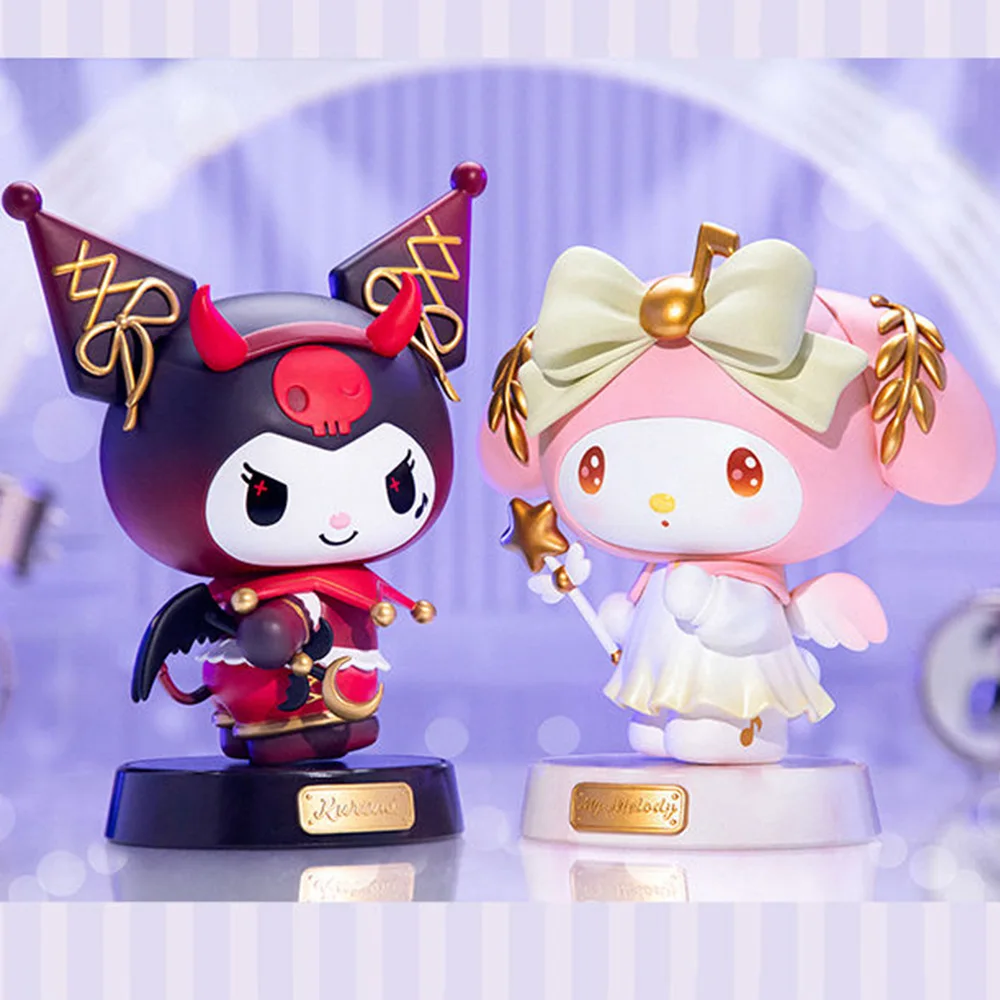 Sanrio Kuromi кукла Мелоди Girl Series Le Shen Style настольные украшения Kawaii милый Аниме подарок для фанатов девочек детей
Sanrio Kuromi кукла Мелоди Girl Series Le Shen Style настольные украшения Kawaii милый Аниме подарок для фанатов девочек детей