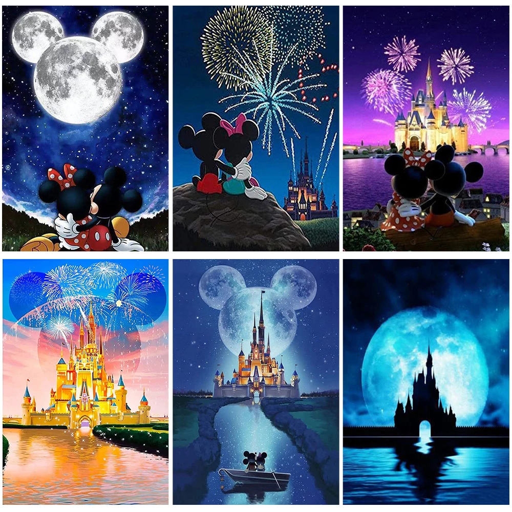 5D Diamond Painting Disney Cartoon Mickey Minnie Moon Castle Embroidery Cross Stitch Mosaic DIY Art Home Decor Decorative
5D Diamond Painting Disney Cartoon Mickey Minnie Moon Castle Embroidery Cross Stitch Mosaic DIY Art Home Decor Decorative