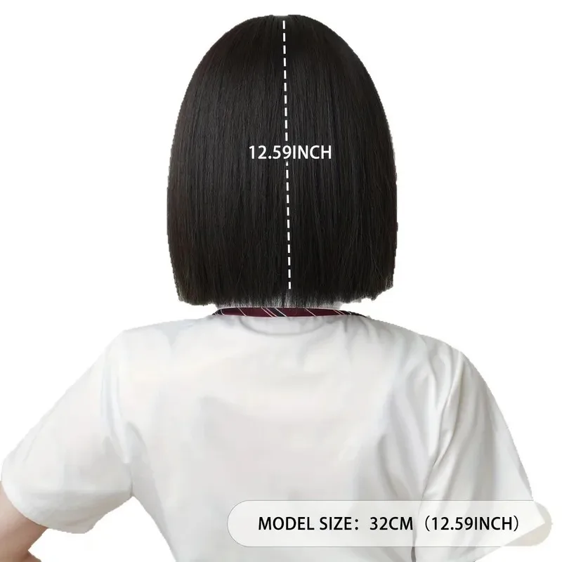 Wig New Synthetic Wig Female Short Hair Refreshing Personality High Temperature Silk Holiday Party Daily Complete Full Head
Wig New Synthetic Wig Female Short Hair Refreshing Personality High Temperature Silk Holiday Party Daily Complete Full Head