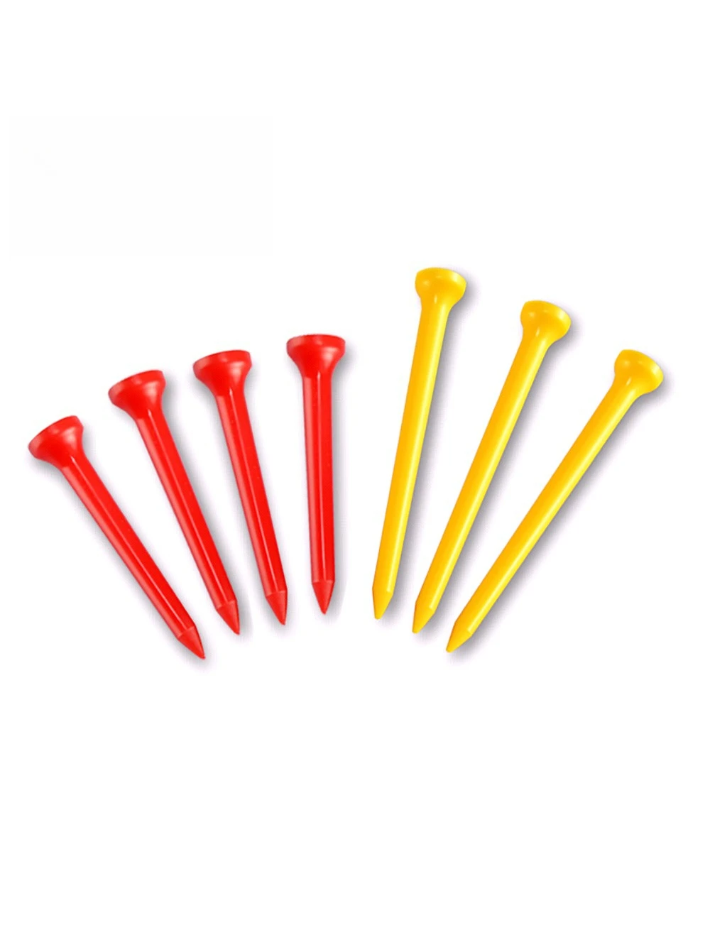 Golf 36/54/70/83mm Random Plastic Golf Tees Tee QT009
Golf 36/54/70/83mm Random Plastic Golf Tees Tee QT009