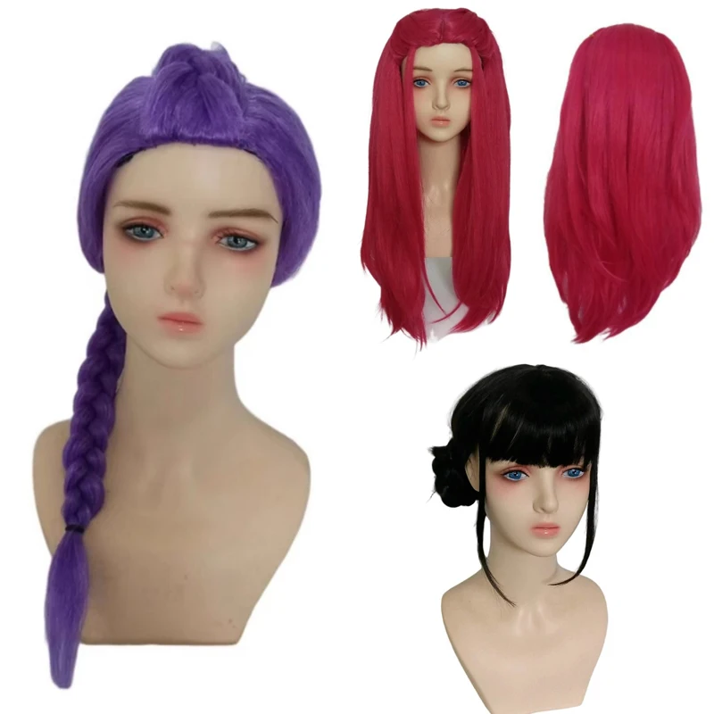 23 Inches Girls Cosplay Purple Long Braided Ponytail Wig Anime Cosplay Wigs for Halloween Synthetic Wig Costume Party Prop
23 Inches Girls Cosplay Purple Long Braided Ponytail Wig Anime Cosplay Wigs for Halloween Synthetic Wig Costume Party Prop