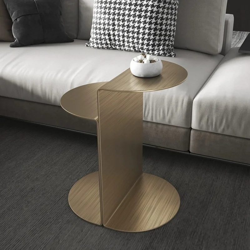 Italian light luxury side table modern living room stainless steel small coffee table small apartment small table household sofa
Italian light luxury side table modern living room stainless steel small coffee table small apartment small table household sofa