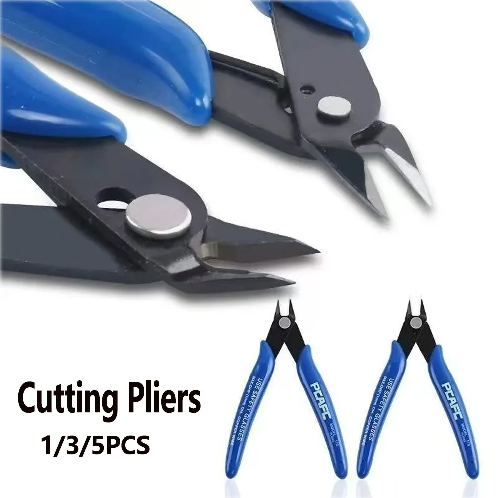 1/3/5pcs 170 Clamp DIY Electronic Diagonal Pliers Side Cutting Nippers Wire Cutter 3D Printer Parts Hand Tools
1/3/5pcs 170 Clamp DIY Electronic Diagonal Pliers Side Cutting Nippers Wire Cutter 3D Printer Parts Hand Tools