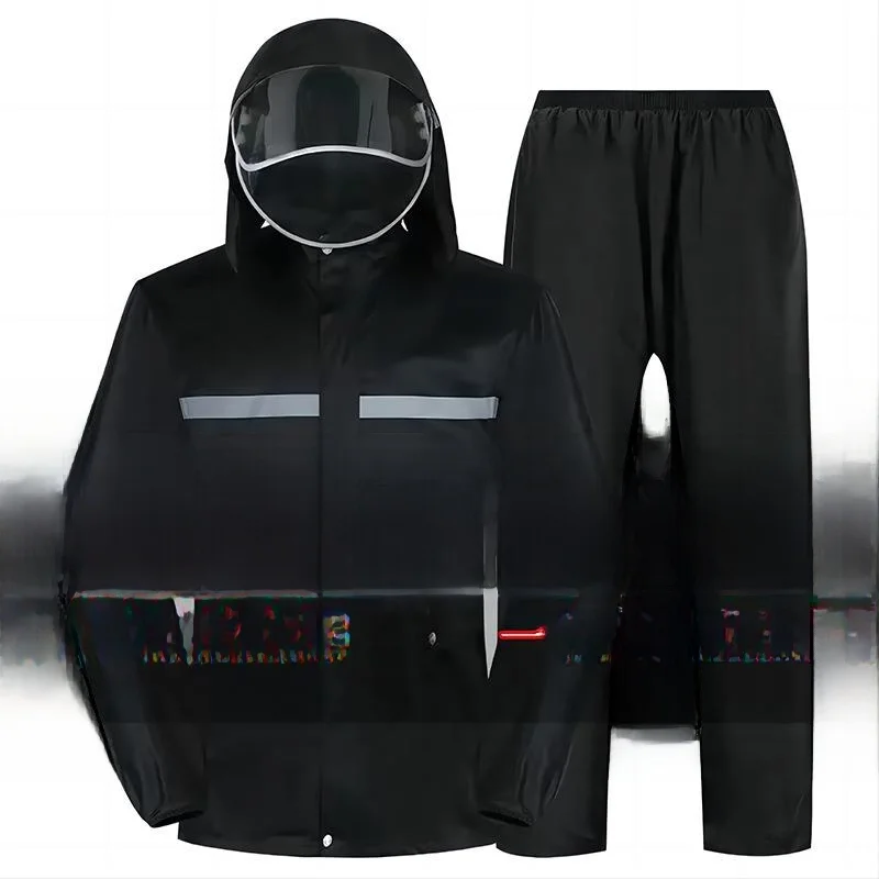 Reflective Detachable Adult Rain Suit Cycling Outfit Men Women Night Glow Raincoat Rainpants Breathable Waterproof Outdoor
Reflective Detachable Adult Rain Suit Cycling Outfit Men Women Night Glow Raincoat Rainpants Breathable Waterproof Outdoor
