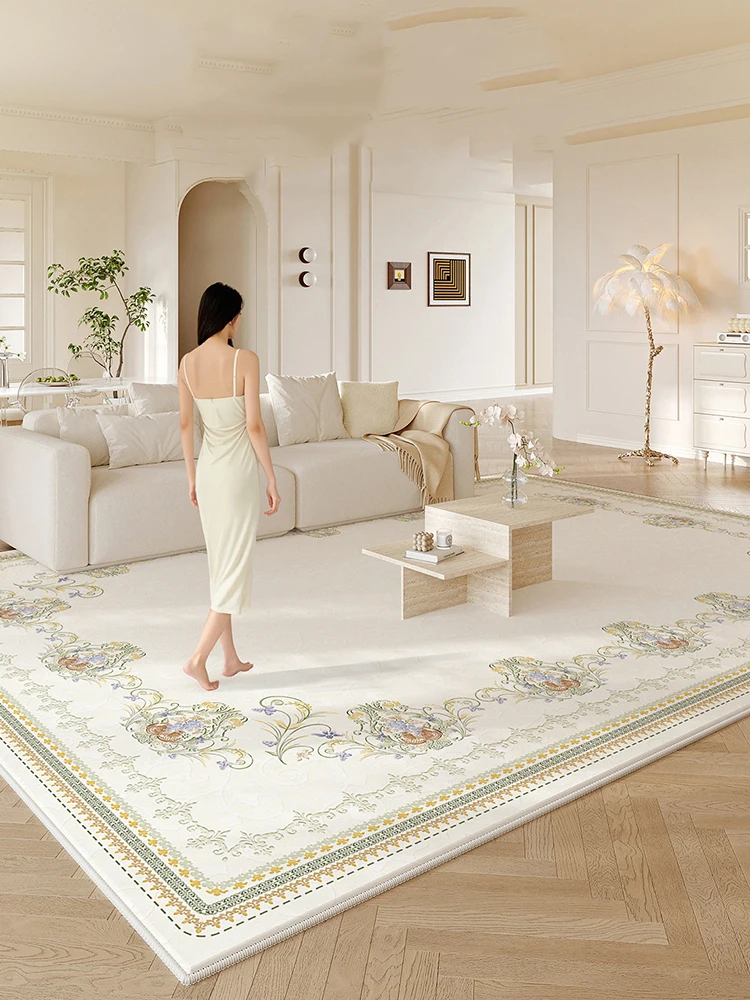 New French Style Living Room Carpet Modern Floor Area Rug Soft Sofa Coffee Table Floor Mat Easy Clean Large Soft Girl Room Rug
New French Style Living Room Carpet Modern Floor Area Rug Soft Sofa Coffee Table Floor Mat Easy Clean Large Soft Girl Room Rug
