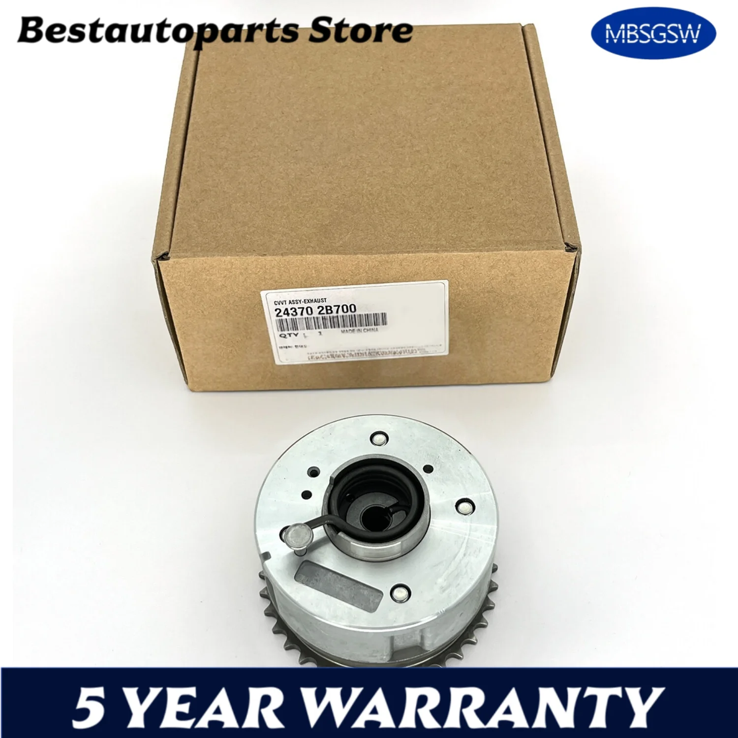 VVT TIMING GEAR EXHAUST for HYUNDAI ELANTRA TUCSON KIA FORTE 1.6L # 24370-2B700
VVT TIMING GEAR EXHAUST for HYUNDAI ELANTRA TUCSON KIA FORTE 1.6L # 24370-2B700