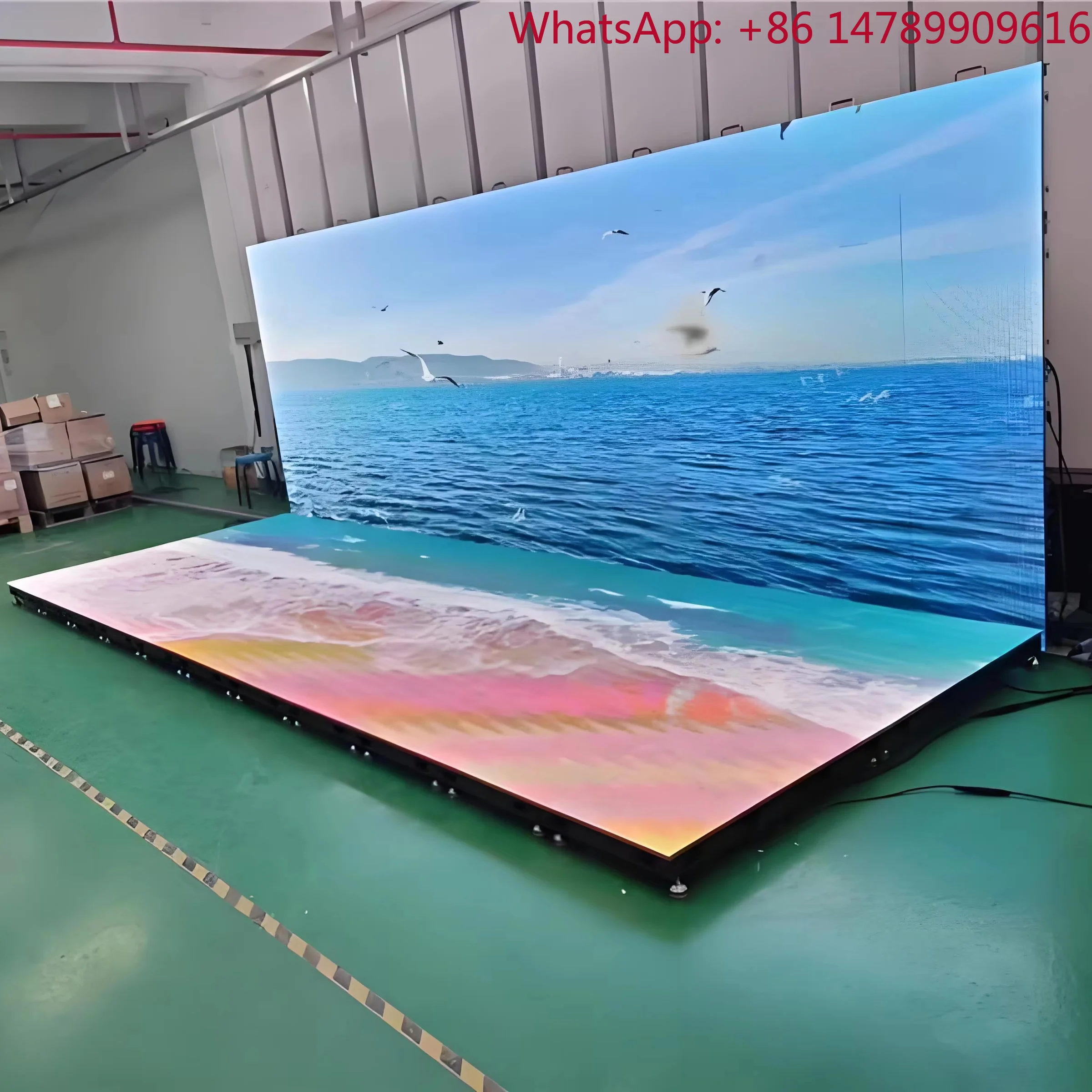 P1.2 P2.5 P2.9 P3.9 Interactive Stage Shopping Mall Anti-Slip Waterproof Interactive Display For Stage Event Floor Tile ScreenI
P1.2 P2.5 P2.9 P3.9 Interactive Stage Shopping Mall Anti-Slip Waterproof Interactive Display For Stage Event Floor Tile ScreenI