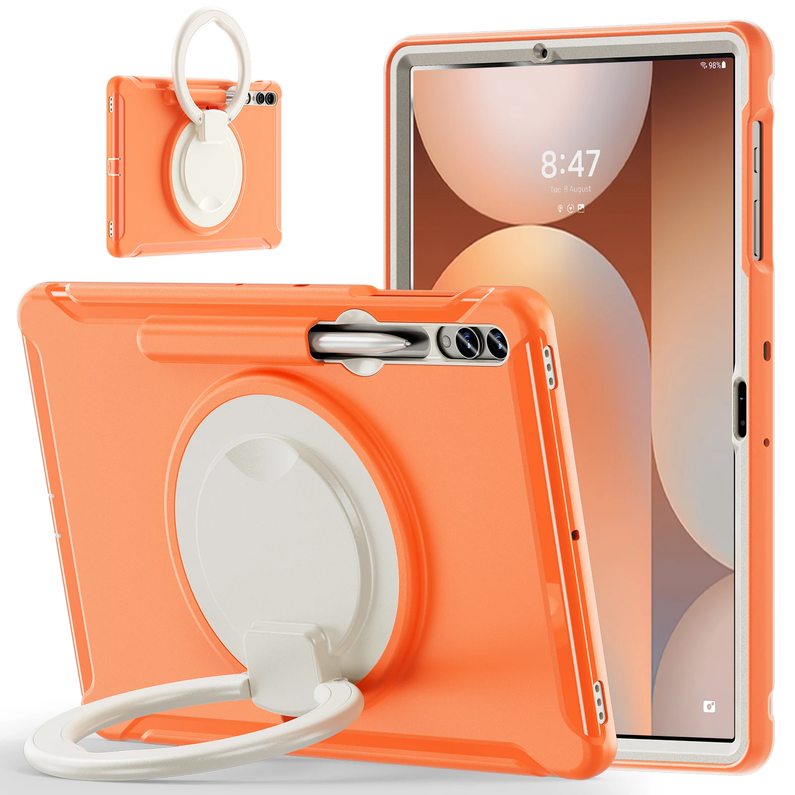 For Samsung Tab Case S9 S8 S7 Plus S10 FE S6 A9 A8 S7fe A7 Lite Handle Kickstand Shockproof Stand Hard Tablet Cases Cover Funda
For Samsung Tab Case S9 S8 S7 Plus S10 FE S6 A9 A8 S7fe A7 Lite Handle Kickstand Shockproof Stand Hard Tablet Cases Cover Funda