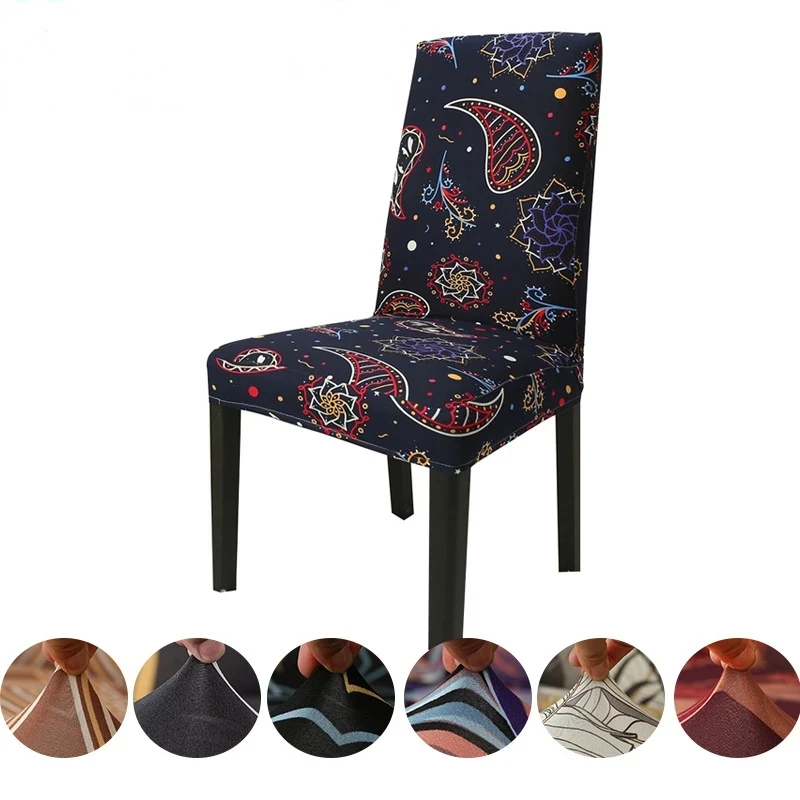 Elastic Dining Chair Cover Universal Desk Protector Anti-dust Wedding Chair Cushion Classic Style Abstract Print Seat Cover New
Elastic Dining Chair Cover Universal Desk Protector Anti-dust Wedding Chair Cushion Classic Style Abstract Print Seat Cover New