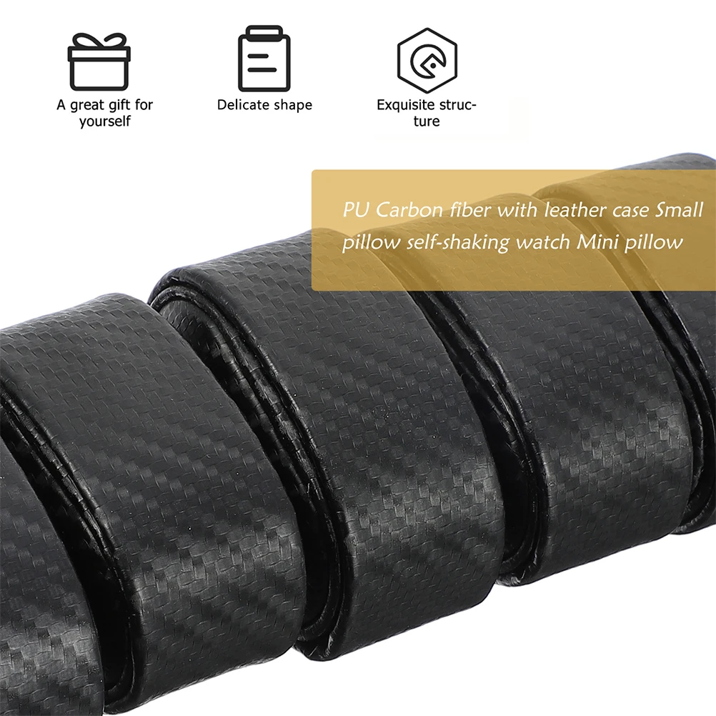 3pcs Pillow Small PU Carbon Pillows Black Texture Travel Bracelet Display Pillow Bangle Bracelet Jewelry Storage Display
3pcs Pillow Small PU Carbon Pillows Black Texture Travel Bracelet Display Pillow Bangle Bracelet Jewelry Storage Display