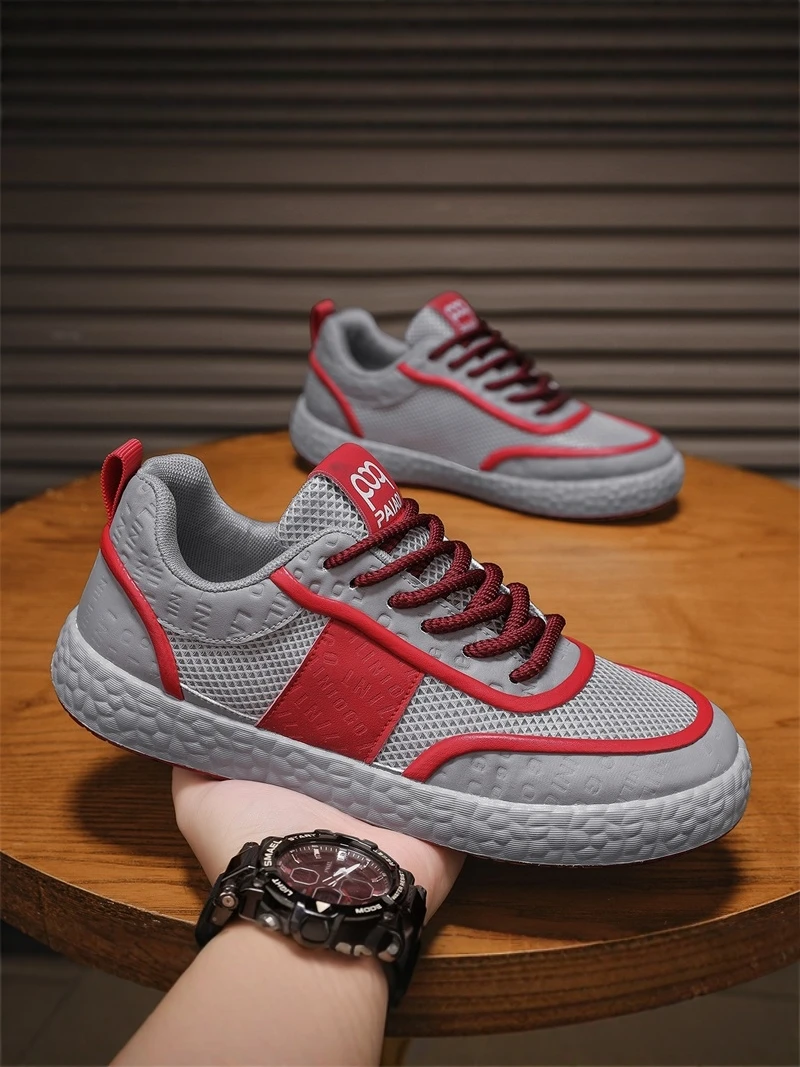 Men's Summer Fashion Versatile Mesh Casual Board Shoes Youth Outdoor Sports Thick Bottom Lightweight Work Shoes Breathable
Men's Summer Fashion Versatile Mesh Casual Board Shoes Youth Outdoor Sports Thick Bottom Lightweight Work Shoes Breathable
