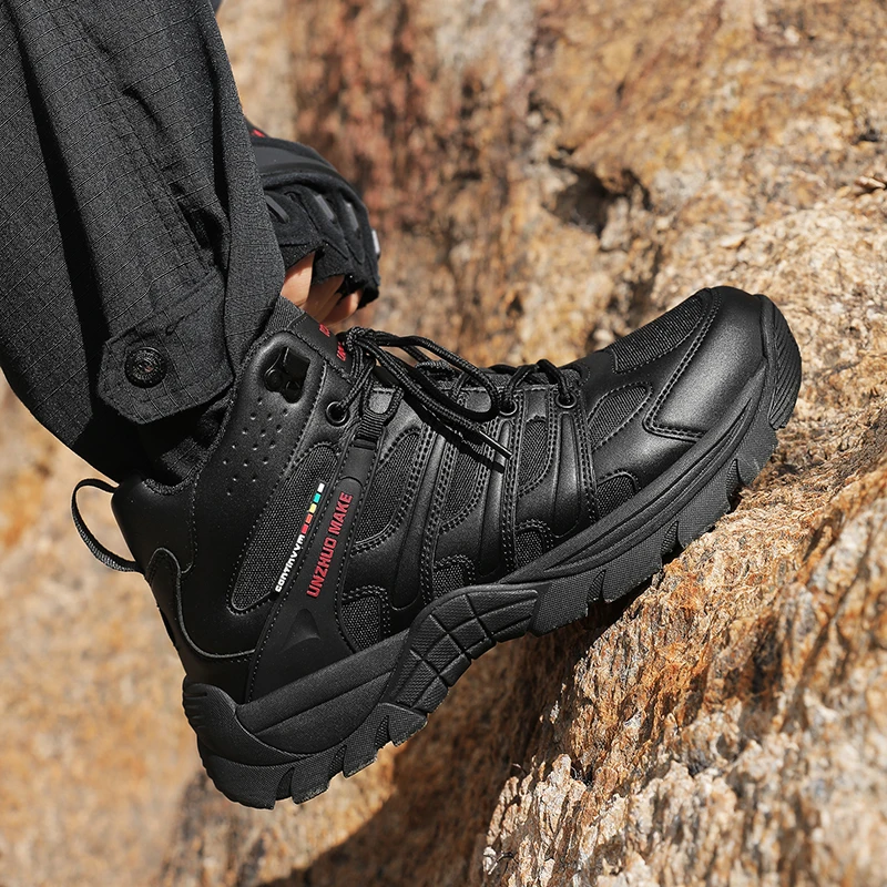Water proof Hiking Boots Male Outdoors Camping Anti-wear Rapid Response Fishing Hunting Tactics Training Anti-slip Sports Shoes
Water proof Hiking Boots Male Outdoors Camping Anti-wear Rapid Response Fishing Hunting Tactics Training Anti-slip Sports Shoes