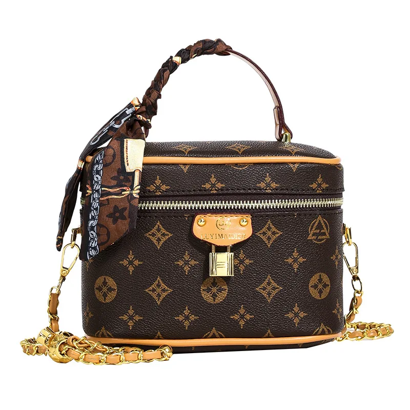 2025 Simple Chain Girls Cosmetic Bag Printing Ladies Fashion Crossbody Small Square Bag Vintage Girls Shoulder Bag Handbags
2025 Simple Chain Girls Cosmetic Bag Printing Ladies Fashion Crossbody Small Square Bag Vintage Girls Shoulder Bag Handbags