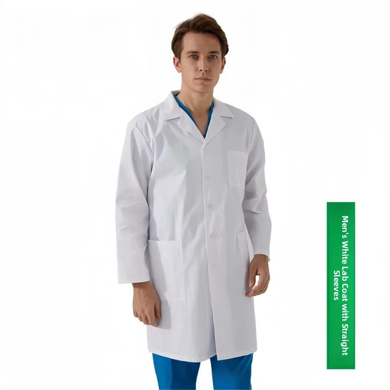 High-End White Lab Coats Men's And Women's Doctor's Coat Medical School orms Phary Clinic Food Beau Salon Workwear
High-End White Lab Coats Men's And Women's Doctor's Coat Medical School orms Phary Clinic Food Beau Salon Workwear