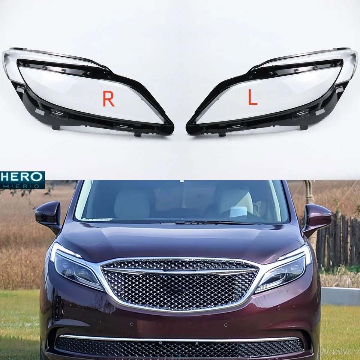 For Buick GL8 2017 2018 Front Headlamp Cover Lens Transparent Lamp Shade Headlight Shell Plexiglass Replace Original Lampshade
For Buick GL8 2017 2018 Front Headlamp Cover Lens Transparent Lamp Shade Headlight Shell Plexiglass Replace Original Lampshade