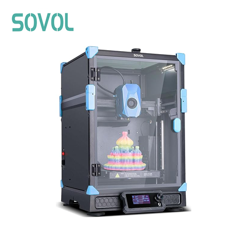 Sovol Zero 3D Printer, 1200mm/s High Speed ​​CoreXY 3D Printer with Teddy Scan and Pressure Sensing