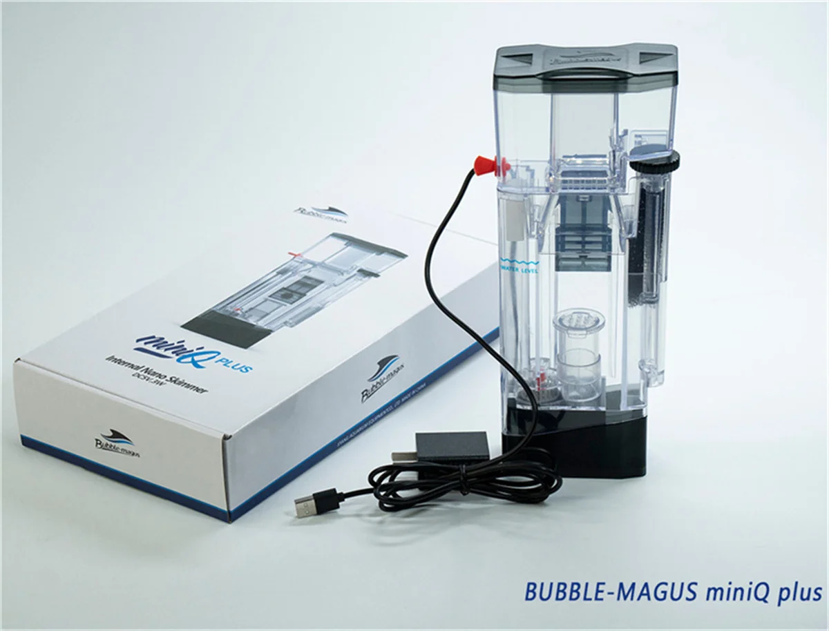 Протеиновый скиммер Bubble Magus MiniQ Plus для нано-аквариумов с морской водой, внутренний фильтр для подвешивания.
Протеиновый скиммер Bubble Magus MiniQ Plus для нано-аквариумов с морской водой, внутренний фильтр для подвешивания.