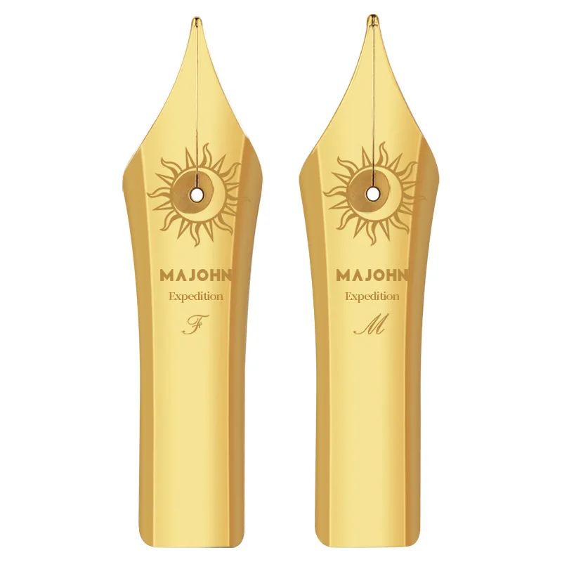 Majohn NO.8 позолоченный Sun F/M NO.8 BOCK серебряное перо для Majohn P139/P140 перьевая ручка для письма бизнес-аксессуары
Majohn NO.8 позолоченный Sun F/M NO.8 BOCK серебряное перо для Majohn P139/P140 перьевая ручка для письма бизнес-аксессуары