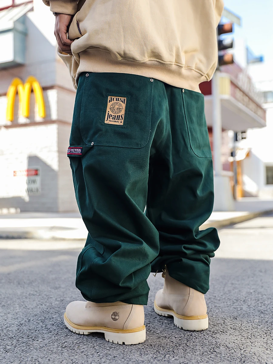 ACUSA 633 Workwear Style Comfortable Casual Pants Men's Retro American Hip Hop Multi Pockets Loose Fit Cotton Trousers
ACUSA 633 Workwear Style Comfortable Casual Pants Men's Retro American Hip Hop Multi Pockets Loose Fit Cotton Trousers
