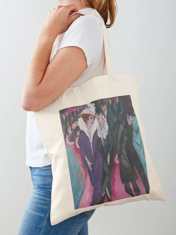 Ernst Ludwig Kirchner - Street, Berlin (1913) Tote Bag personalized tote reusable shopping bags personalized tote bag Eco bag
Ernst Ludwig Kirchner - Street, Berlin (1913) Tote Bag personalized tote reusable shopping bags personalized tote bag Eco bag