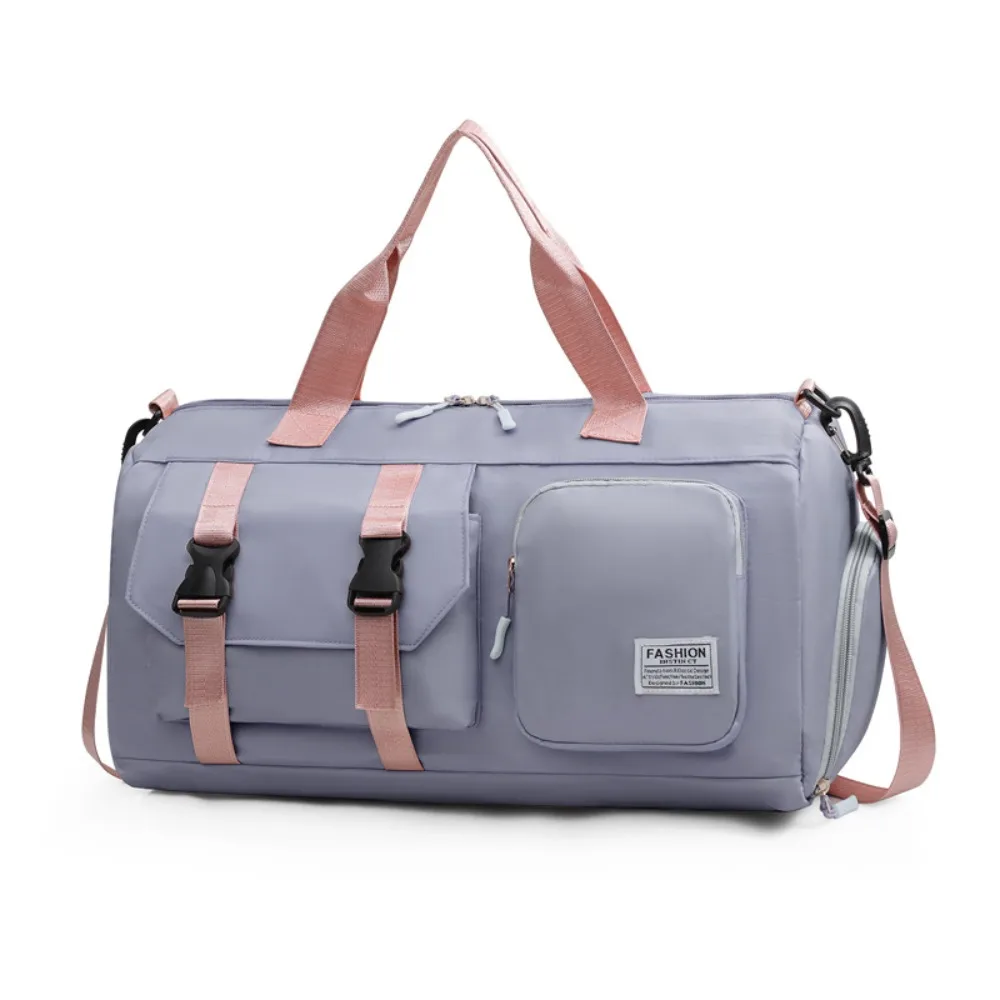 Oxford Travel Luggage Bag Foldable Short Distance Large Capacity Handbag Solid Color with Shoe Compartment Sports Bag Girl 
Oxford Travel Luggage Bag Foldable Short Distance Large Capacity Handbag Solid Color with Shoe Compartment Sports Bag Girl