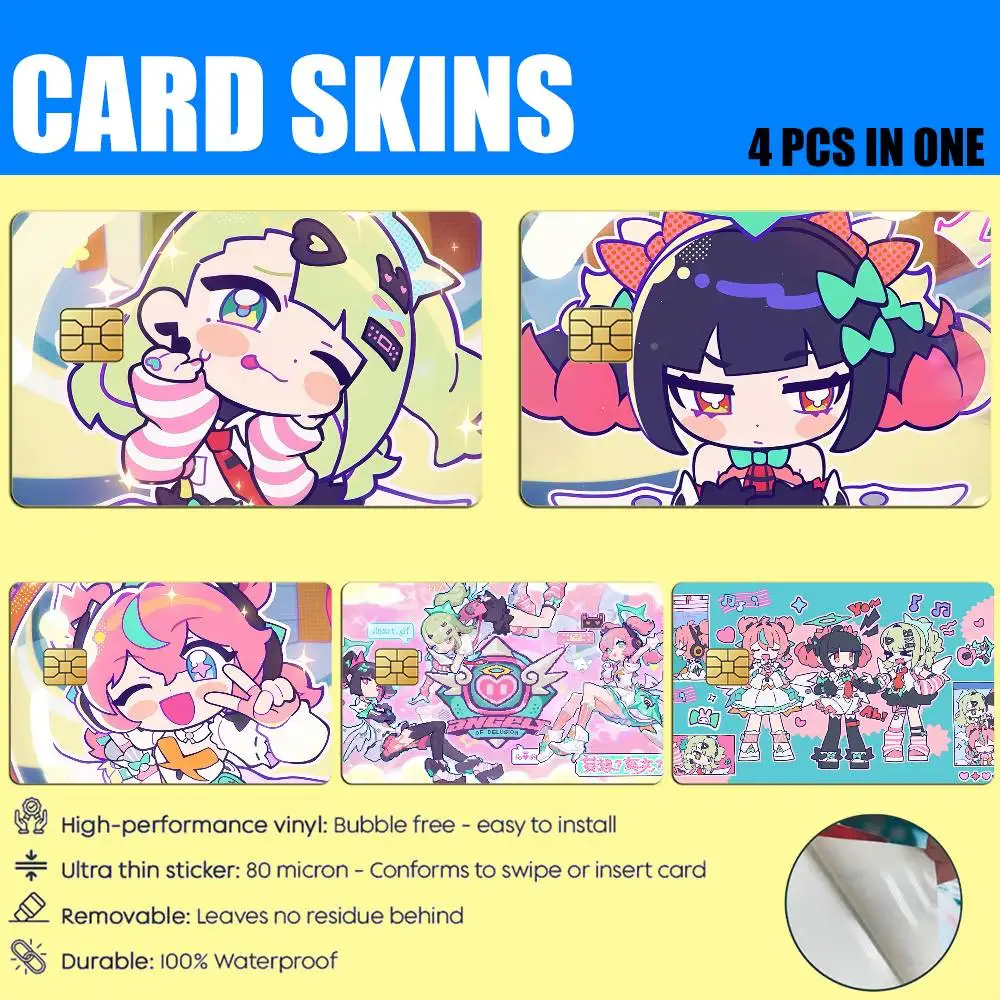 Zero-ZZ A-Angels of Delusion Nagamiya Card Stickers for Bank Access Protective Waterproof Film Cover Sticker Gift
Zero-ZZ A-Angels of Delusion Nagamiya Card Stickers for Bank Access Protective Waterproof Film Cover Sticker Gift
