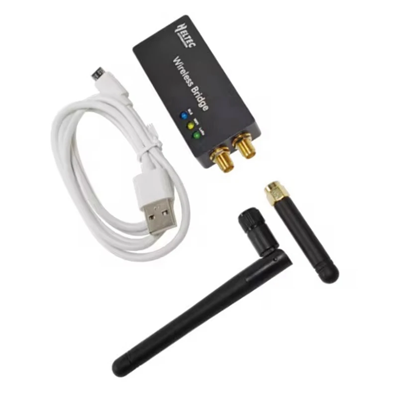 HELTECAUTOMATION Lora Wireless Bridge With Antenna "Wifi/Bluetooth Lora" Signals ESP32 SX1276 For Arduino IOT Sensor-T45C
HELTECAUTOMATION Lora Wireless Bridge With Antenna "Wifi/Bluetooth Lora" Signals ESP32 SX1276 For Arduino IOT Sensor-T45C