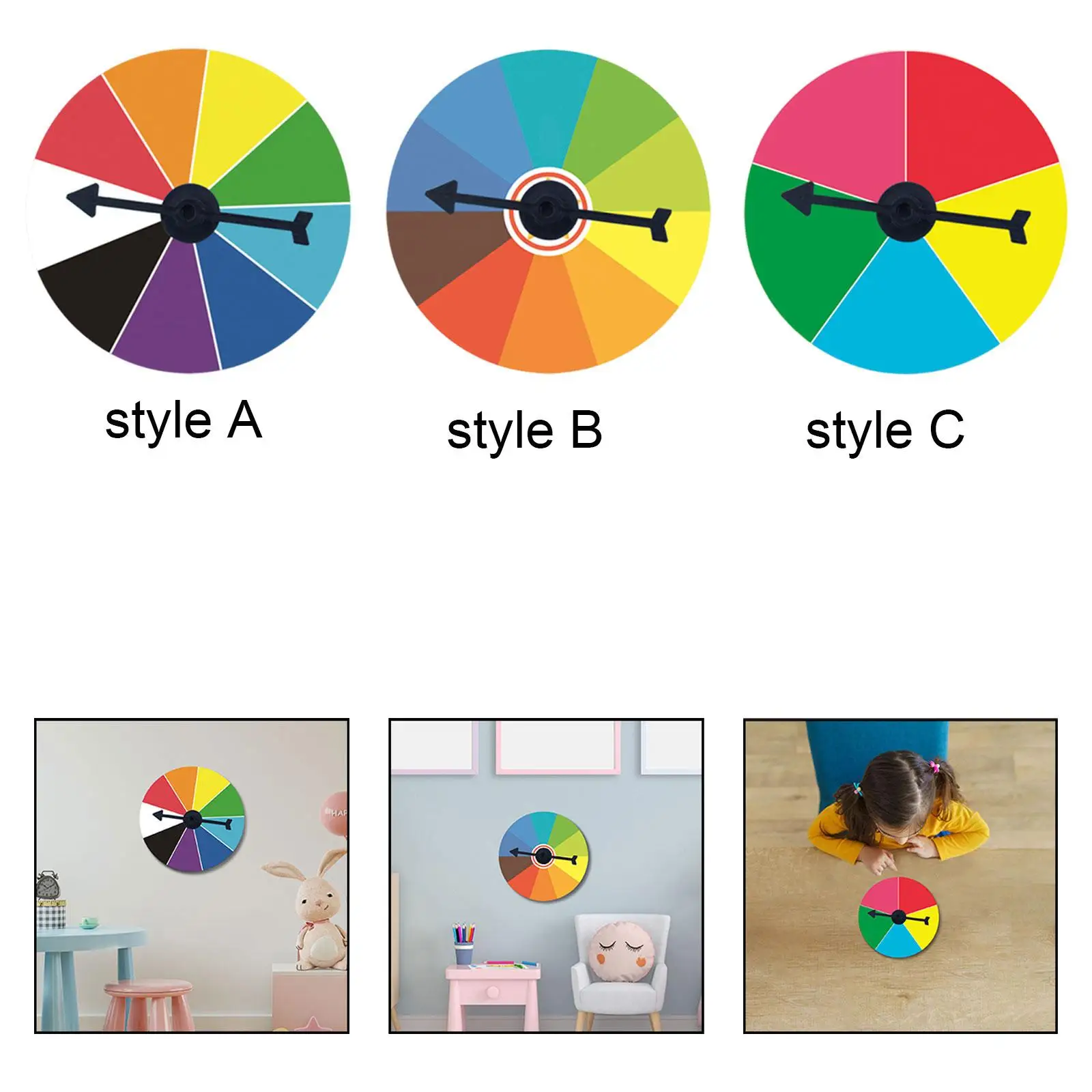 Wall Mount Prize Turntable Compact Reusable Roulette Wheel for Party Teaching Activity Supermarkets Fortune Game Gatherings
Wall Mount Prize Turntable Compact Reusable Roulette Wheel for Party Teaching Activity Supermarkets Fortune Game Gatherings