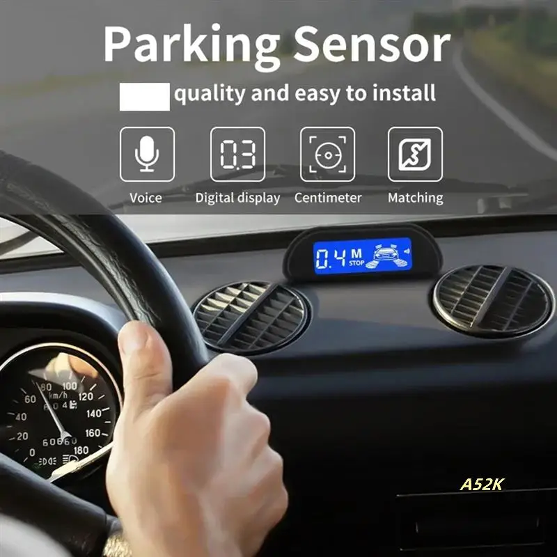 Auto Parktronic Car Parking Sensor Kit 22Mm Reverse LED Monitor 4 Sensors Radar Detector System Backlight Display
Auto Parktronic Car Parking Sensor Kit 22Mm Reverse LED Monitor 4 Sensors Radar Detector System Backlight Display