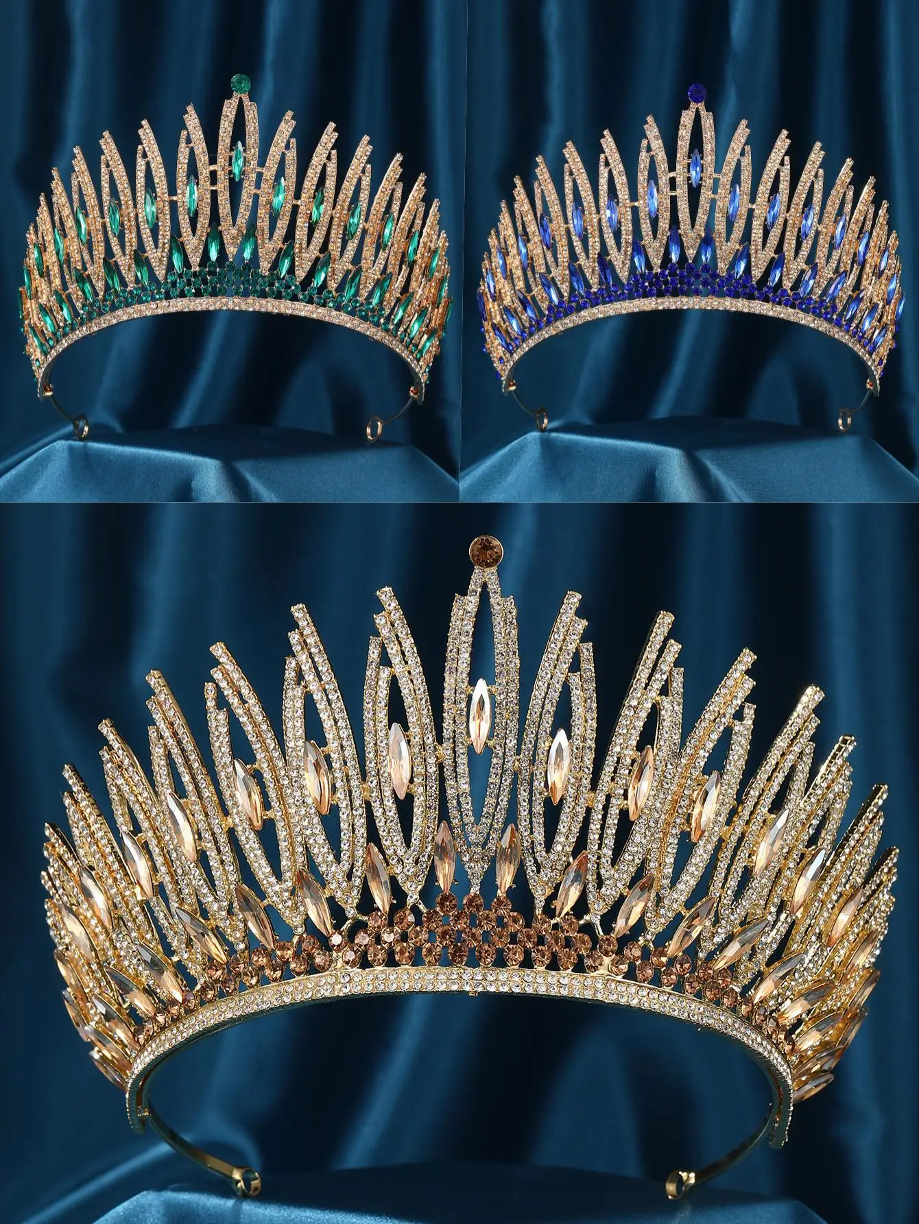 Zirconia Princess Bridal Headband for Bride Party Big Pageant Crown for Women Huge Crystal Headpiece Bridal Hair Accessories
Zirconia Princess Bridal Headband for Bride Party Big Pageant Crown for Women Huge Crystal Headpiece Bridal Hair Accessories