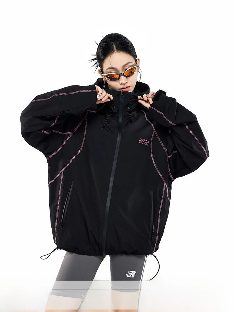 Ichmode American Outdoor Hassel Line Lightweight Hooded Jacket Women Spring New Sport Coat Loose Top Warm Long Sleeve Zipper
Ichmode American Outdoor Hassel Line Lightweight Hooded Jacket Women Spring New Sport Coat Loose Top Warm Long Sleeve Zipper