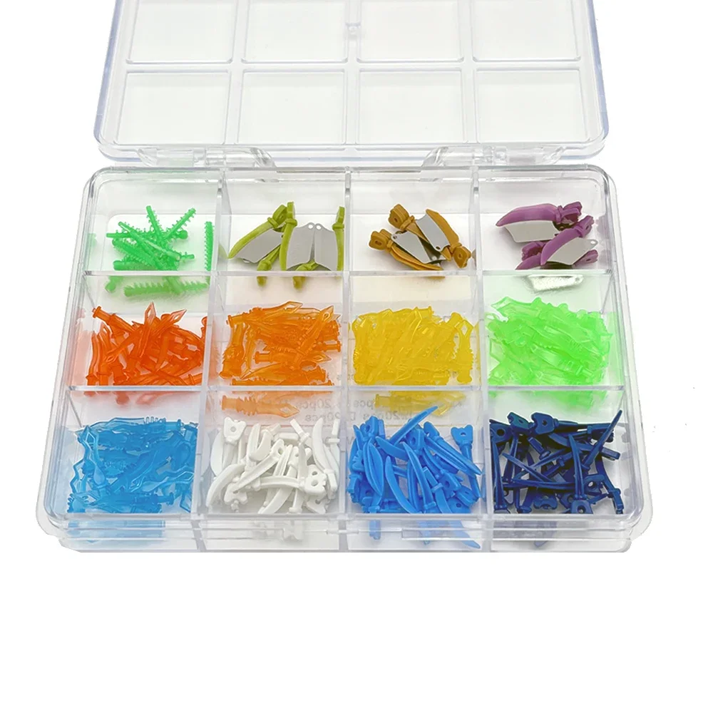 185Pcs/11 Typet Dental Interdental Wedges Kit Disposable Wedges Tooth Gap Wedge Sectional Matrix Diamond Wedges Refill Material
185Pcs/11 Typet Dental Interdental Wedges Kit Disposable Wedges Tooth Gap Wedge Sectional Matrix Diamond Wedges Refill Material