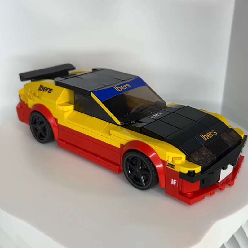 Speed Racing Car Model MOC Building Bricks A310 Rally Racing Modular Technology Children Holiday Gifts Assemble Toys Suit