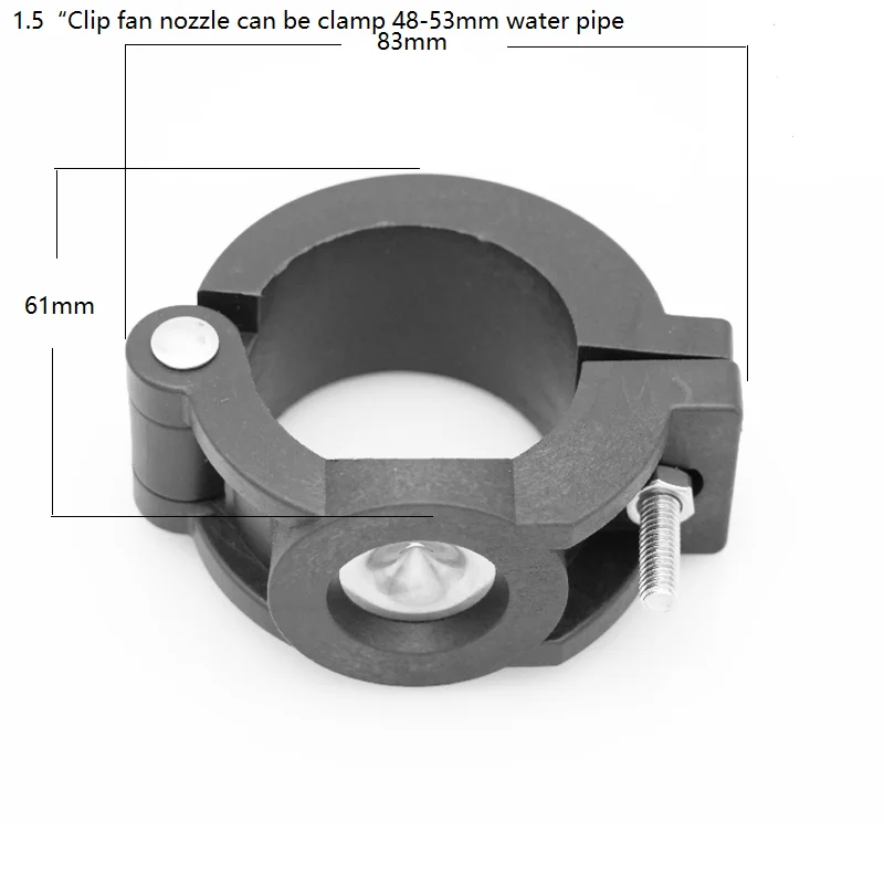 Filter press clamp sheet fan nozzle Sewage treatment anti-clogging clip disc cleaning nozzle
Filter press clamp sheet fan nozzle Sewage treatment anti-clogging clip disc cleaning nozzle