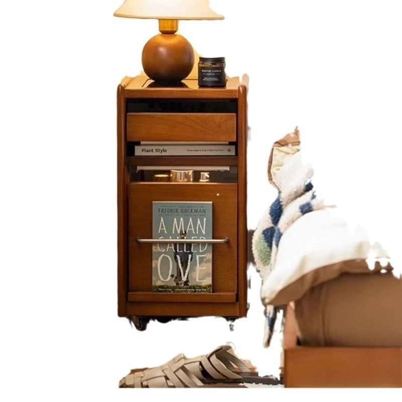 Retro bedroom locker mobile storage small apartment medieval ultra-narrow bedside cabinet
Retro bedroom locker mobile storage small apartment medieval ultra-narrow bedside cabinet