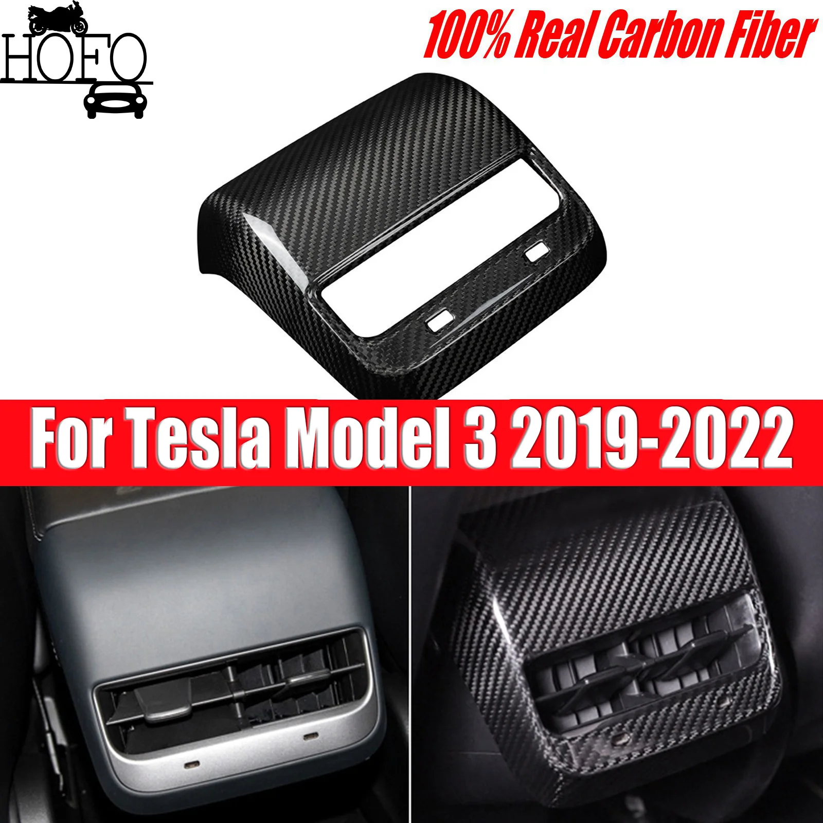 Для Tesla Model 3 2019-2022 задняя накладка вентиляционного отверстия из настоящего углеродного волокна
Для Tesla Model 3 2019-2022 задняя накладка вентиляционного отверстия из настоящего углеродного волокна