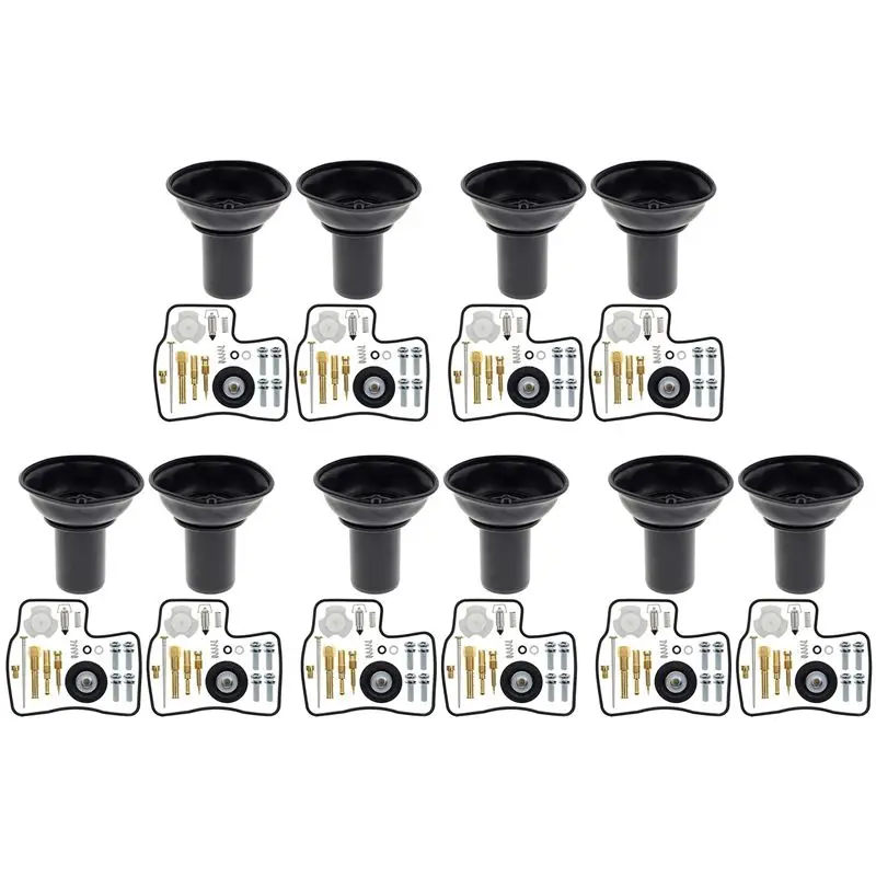 Compact 5X Repair Kit Carburetor Diaphragm Plunger With Needle For Honda Steed Shadow VLX 400
Compact 5X Repair Kit Carburetor Diaphragm Plunger With Needle For Honda Steed Shadow VLX 400