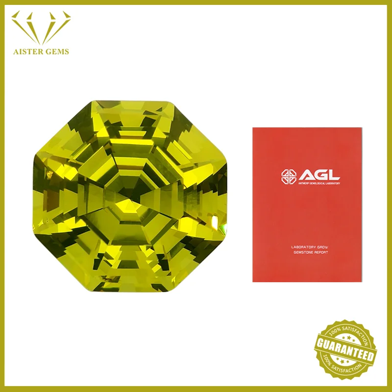 Выросший в лаборатории желтый сапфир Драгоценный камень восьмиугольной формы Канарейка желтого цвета Лабораторные сапфировые бриллианты на выбор Сертификат AGL
Выросший в лаборатории желтый сапфир Драгоценный камень восьмиугольной формы Канарейка желтого цвета Лабораторные сапфировые бриллианты на выбор Сертификат AGL