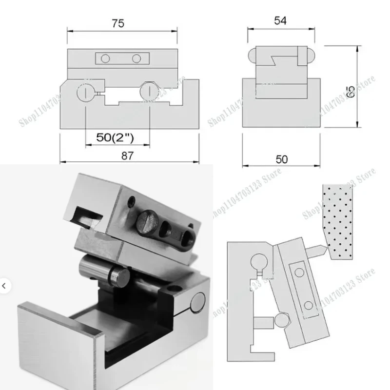 Factory price grinding wheel numerical control grinding machine precision angle sinusoidal dresser AP50 dresser fixture
Factory price grinding wheel numerical control grinding machine precision angle sinusoidal dresser AP50 dresser fixture