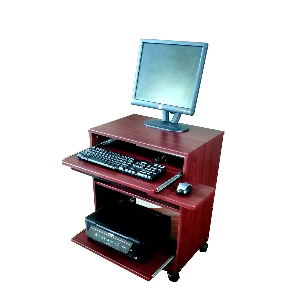 Computer Laptop desk w sliding printer shelf 24 W S2326
Computer Laptop desk w sliding printer shelf 24 W S2326