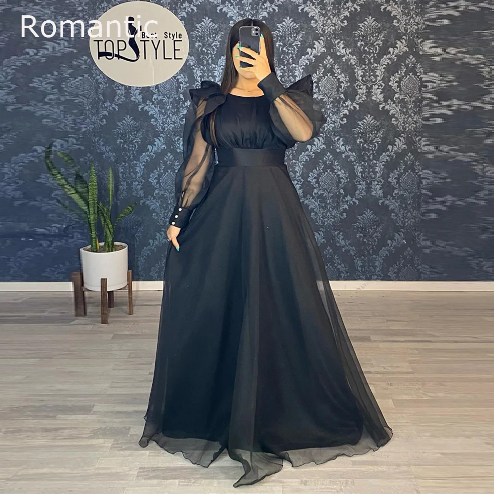 Romantic Elegant Tulle Long Prom Dresses Luxury Celebrity A-Line Formal Long Flying Sleeves Button Party Gown Party Dress Women
Romantic Elegant Tulle Long Prom Dresses Luxury Celebrity A-Line Formal Long Flying Sleeves Button Party Gown Party Dress Women