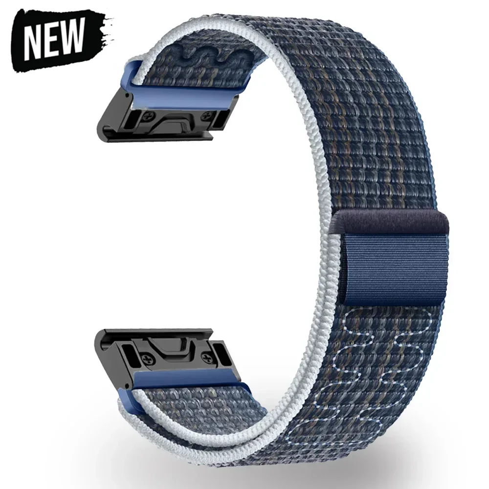 22mm 26mm Nylon Quick Fit Strap for Garmin Fenix 7X 7 Pro Fenix 6X 6 5X 5Plus Tactix 7 Forerunner 965 955 Enduro 2 Loop Band
22mm 26mm Nylon Quick Fit Strap for Garmin Fenix 7X 7 Pro Fenix 6X 6 5X 5Plus Tactix 7 Forerunner 965 955 Enduro 2 Loop Band