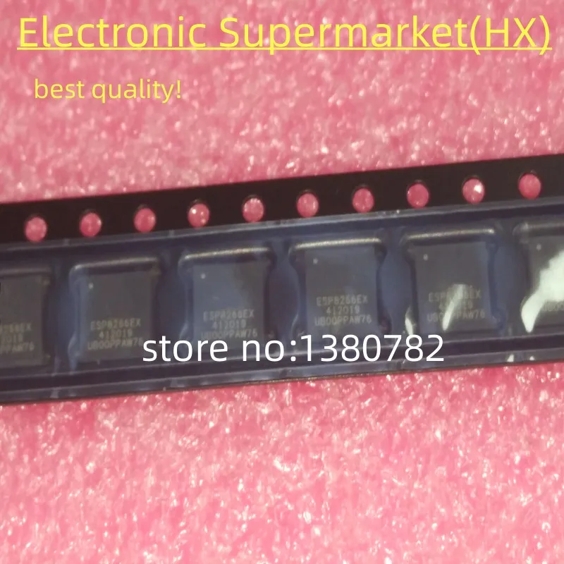 Free shipping 10pcs-50pcs ESP8266 ESP8266EX QFN-32 NEW IC in stock!
Free shipping 10pcs-50pcs ESP8266 ESP8266EX QFN-32 NEW IC in stock!