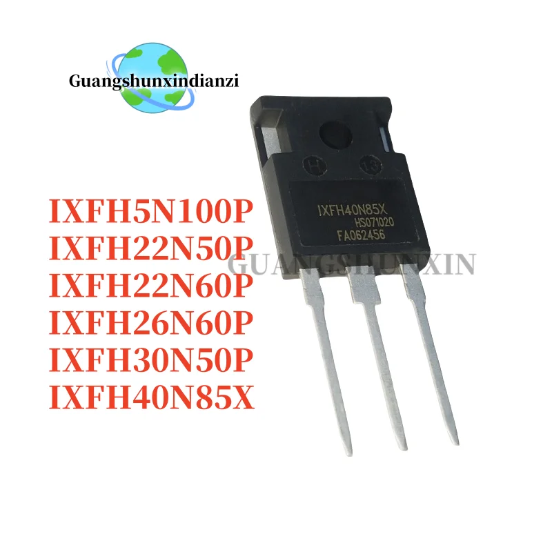 5-10 шт. IXFH22N50P 22N50P IXFH22N60P 22N60P IXFH26N60P 26N60P IXFH30N50P 30N50P IXFH5N100P 5N100P IXFH40N85X 40N85X TO-247
5-10 шт. IXFH22N50P 22N50P IXFH22N60P 22N60P IXFH26N60P 26N60P IXFH30N50P 30N50P IXFH5N100P 5N100P IXFH40N85X 40N85X TO-247